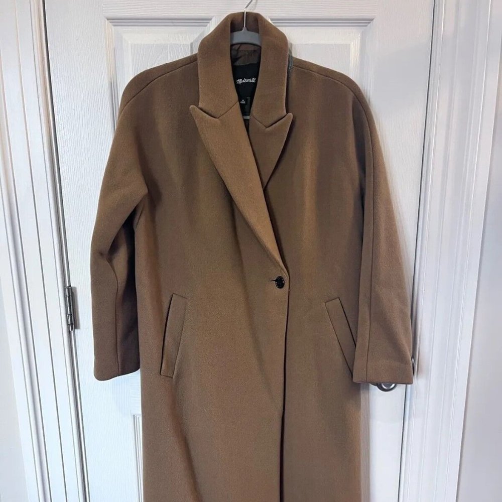 Madewell Brown Pea Coat